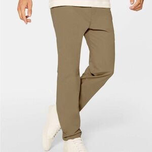 Lululemon Mens Commission Pants Tan 32
